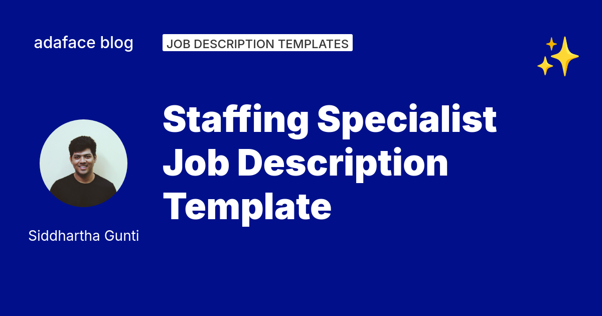 Staffing Specialist Job Description Template Adaface staffing-specialist-job-description-template-adaface